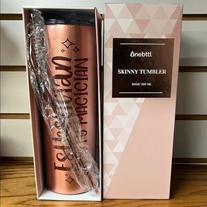 Copper Skinny Tumbler Esthetician Beauty Magician
